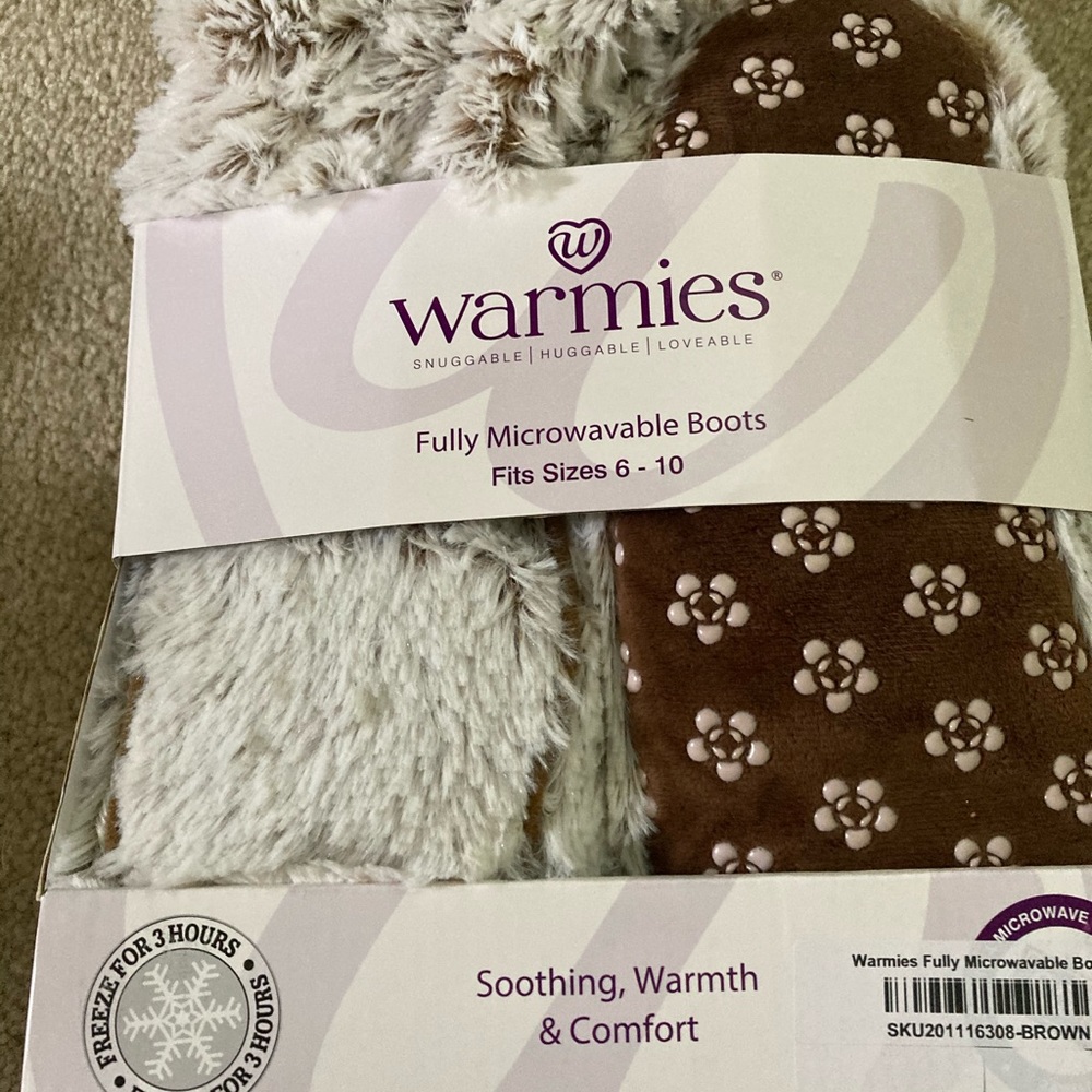 Warmies fully microwaveable boots